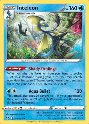 Pokemon Sword&Shield Base Single Cards 1-202 (45%-65%off) YOU CHOOSE!BuyMoreSave - Picture 48 of 150