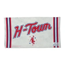 HOUSTON ROCKETS 2023 CITY AUTHENTIC ON-COURT ONE SIDED LOCKER ROOM TOWEL 22"X42"