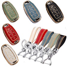 4 Button Tpu Smart Car Key Cover Fob Case For Hyundai Kona Venue Santa Fe Accent