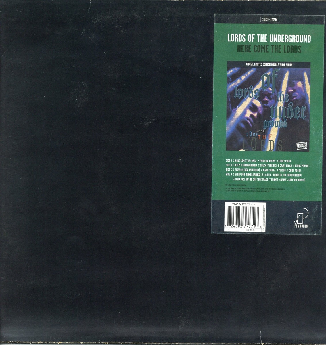 Lords Of The Underground - Here Come The Lords '93 2xLP UK ORG!VG