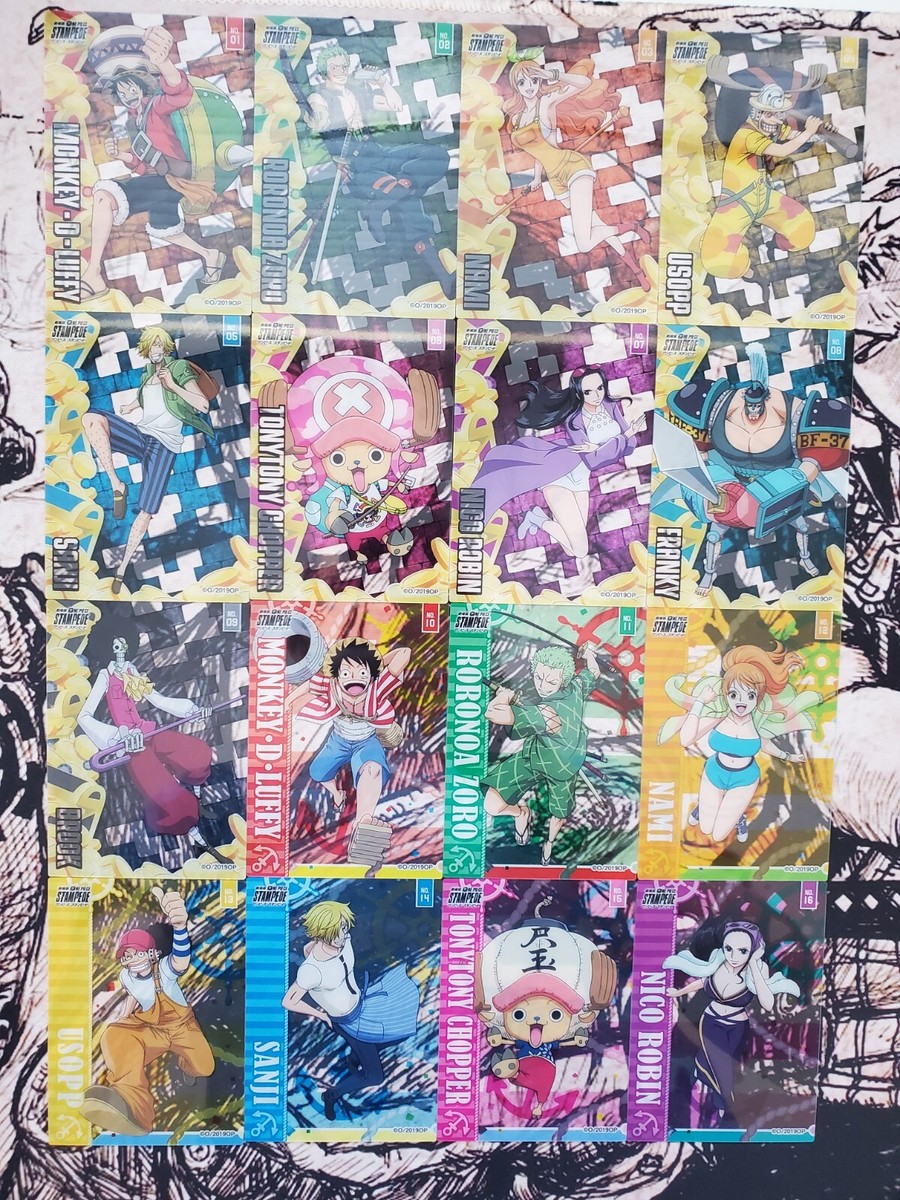 Super Rare Complete Japanese One Piece Movie Stampede Clear 32