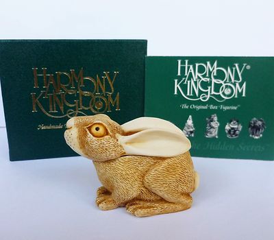 All Ears - Harmony Kingdom Box Figur - TJRA Hase / Hase - signiert vom PC