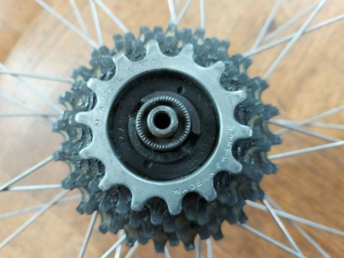 Set roues vélo course ALPIN AMBROSIO Montreal Black MAILLARD wheels racing bike - Foto 5 di 6