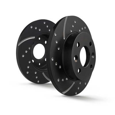 EBC Turbo Groove Disc Sportbremsscheibe EBC115634 für Ford (USA) Flex vorne