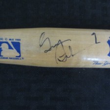 RARE George Steinbrenner Autograph 19 inch Mini Bat New York Yankees 