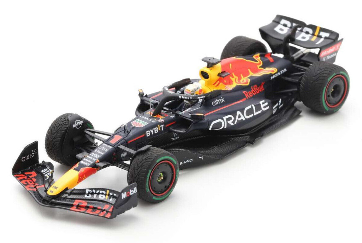 Spark Red Bull - Макс Ферстаппен - Гран-при Японии 2022 года, 1:43, Болид Формулы-1, изготовленный на заказ, S8551