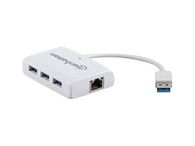 Manhattan 506892 UltraLynk SuperSpeed USB 3.0 to Gigabit Ethernet 