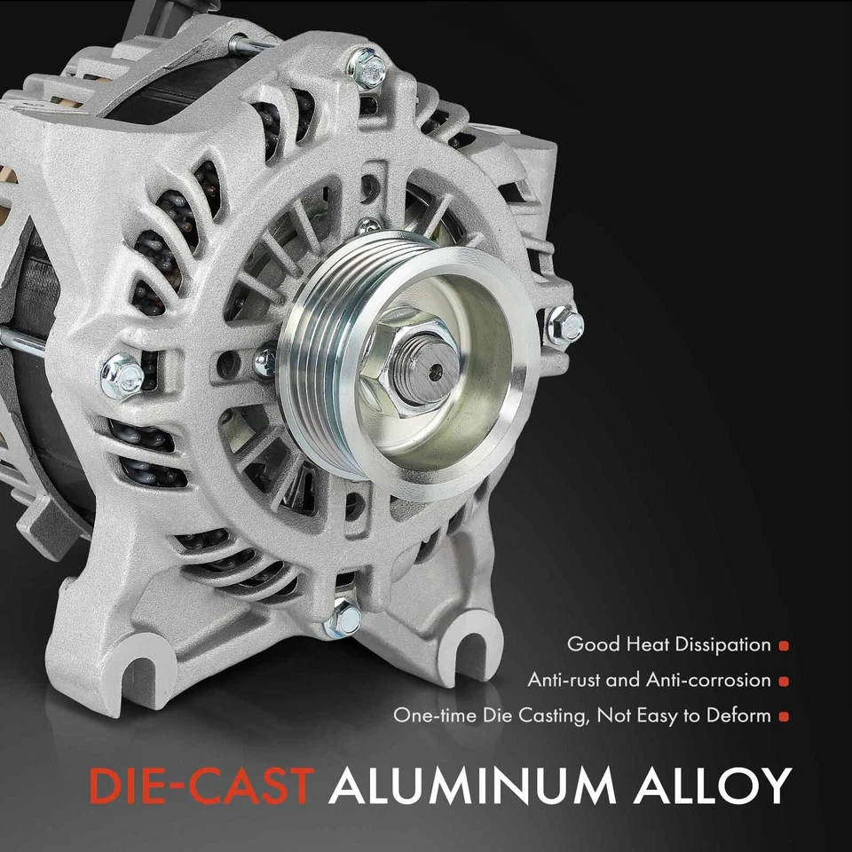 Alternador para chasis autocaravana Ford F-53 2008 2009 2011 2012 2013 2014 6,8 L Foto 4 de 4