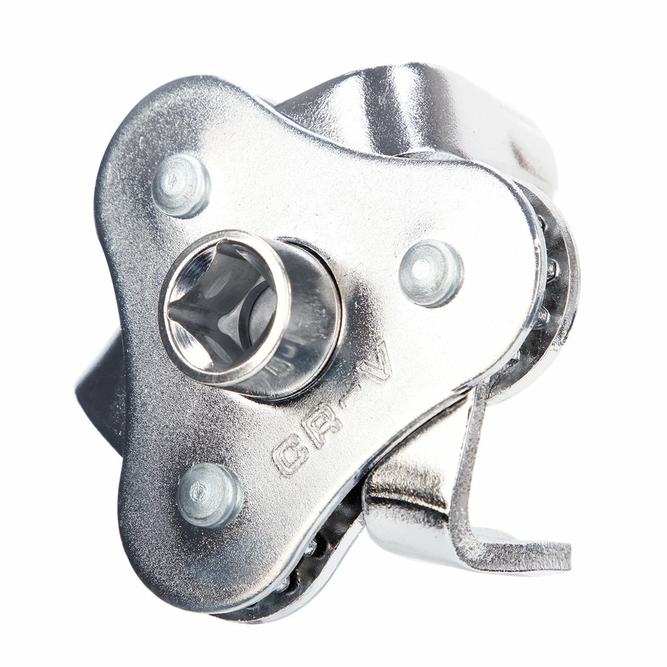 TOTALMENTE AJUSTABLE 2-3/8” a 5” UNIVERSAL BIDIRECCIONAL FILTRO DE ACEITE LLAVE HERRAMIENTA DE EXTRACCIÓN Foto 3 de 4