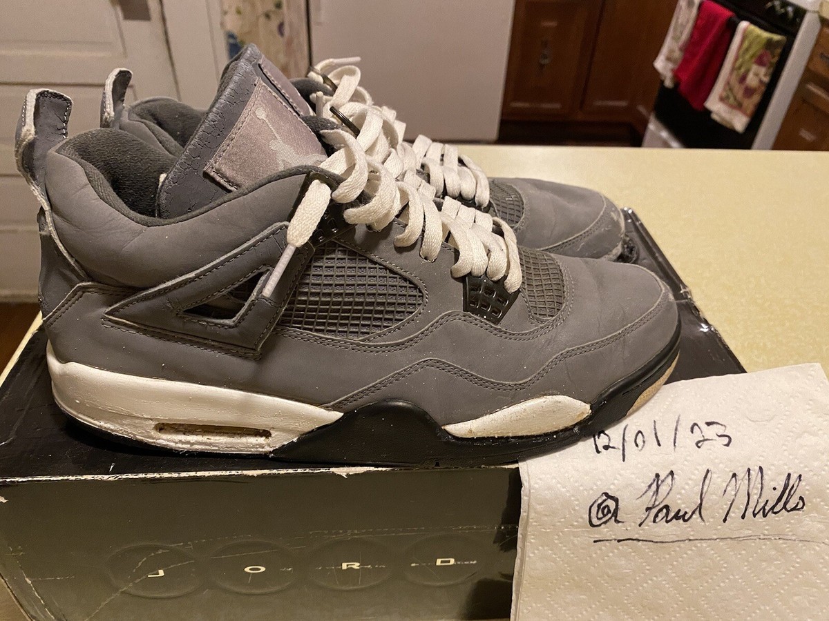 Size 11 - Air Jordan 4 Retro 2004 Cool Grey | eBay