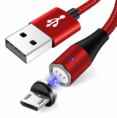 Neuf 1m Magnétique Micro USB Rapide Charge 3.0 5A Transfert de Données #935
