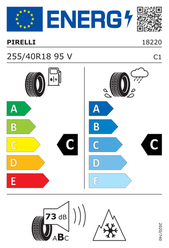 TYRE WINTER PIRELLI 255/40 R18 95V SOTTOZERO 2 (N1) - 第 2/5 張圖片