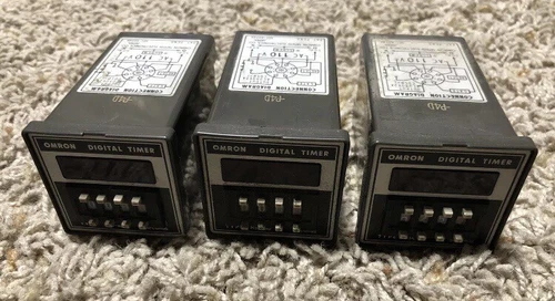 Omron H5C-4034A Digital Timer (Lot of 3)