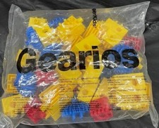 Tupperware GEARIOS Set 40 Pc Building Blocks Gears NEW Sealed 1994