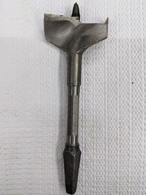 Irwin 1-7/8  Boring Bit with Brace Shank 30-TE #30 NOS USA