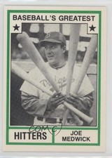 1982 Baseball's Greatest Hitters White Back Joe Medwick (No MLB Logo) HOF 2k3