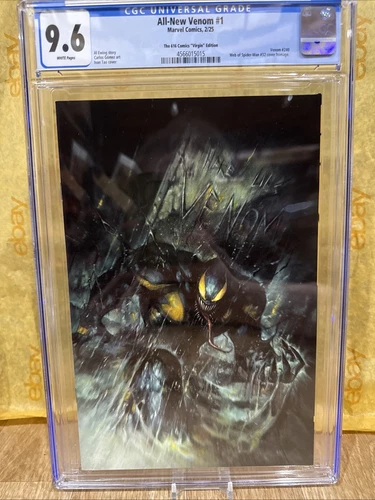 ALL-NEW VENOM #1 IVAN TAO EXCLUSIVE VARIANT ~MARVEL COMICS Graded Cgc 9.6 Comic