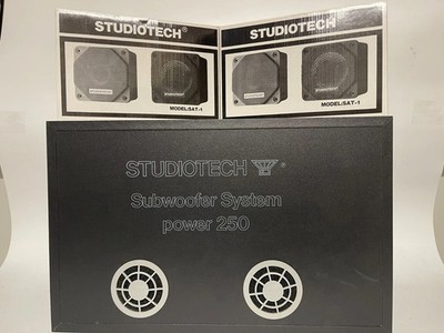 Vintage Studiotech Surround Sound Lautsprecher 5.1   New Old Stock