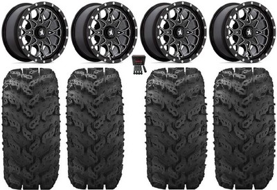 MSA Portal 14'' Wheels Milled 30'' Reptile Tires Can-Am Defender
