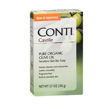 Pure Savon Solide À L’Huile D’Olive Bio Pour Peaux Sensibles 3.7 Oz