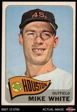 1965 Topps #31 Mike White Astros 3 - VG