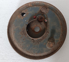 Piatto porta ceppi ganasce freno per Moto Guzzi 250 500 originale moto d'epoca