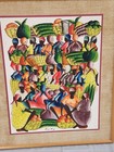 Artist "Toto" Haitian Art Painting Haitian Village Market Scene Felix Jean? — photo 6