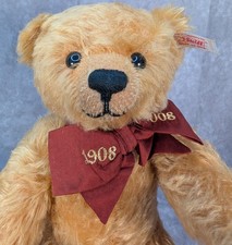 Steiff 1908-2008 "PAUL THE GROWLER" 037214 Limited Edition /3000 Mohair Germany