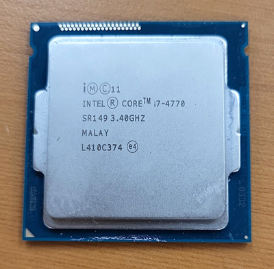 Intel Core i7-4770 4-Core 3.40GHz LGA1150 8MB L3 CPU Processor SR149