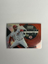 2022 Topps Chrome Update HUNTER GREENE GENERATION NOW INSERT Reds #GNC-21