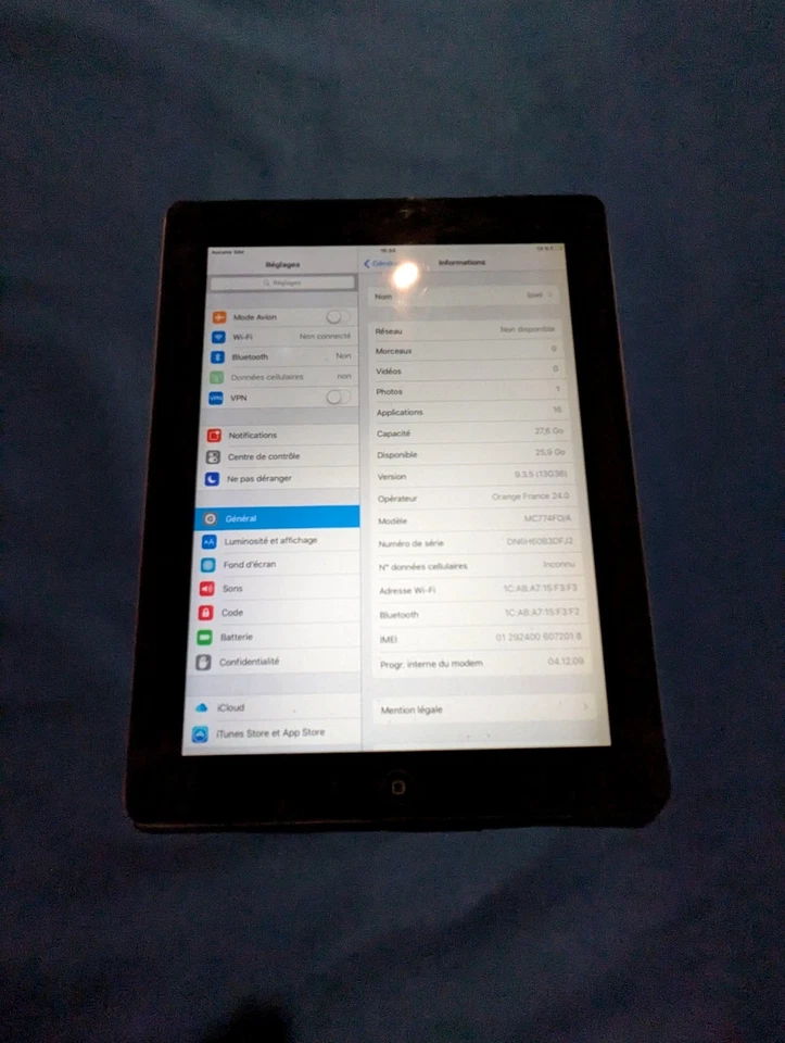 Apple iPad 2 · 32GB · Cellular, photo 2 sur 5