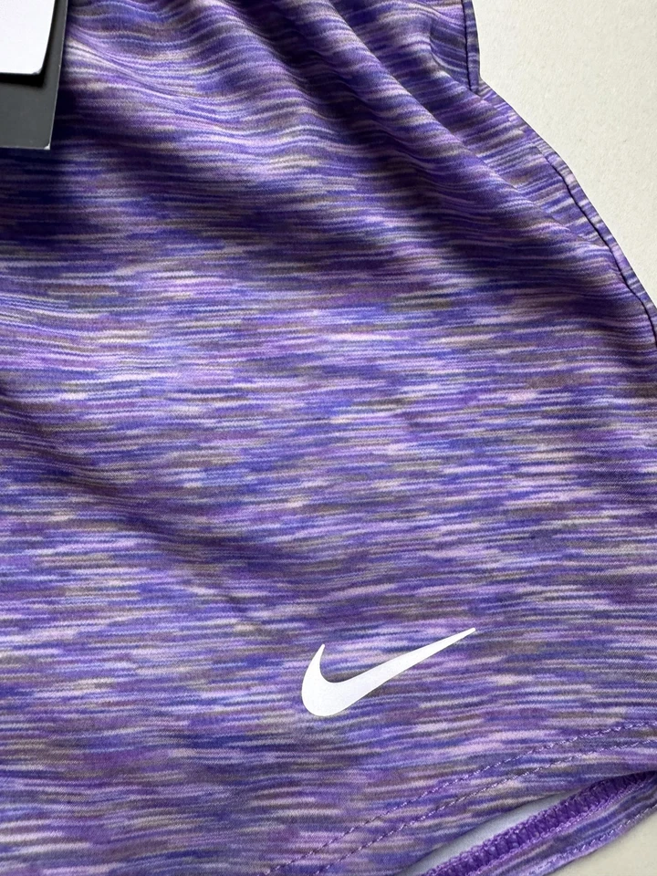 Pantalones Cortos para Correr Nike Dri-FIT XS Púrpura Forrados Atléticos Ligeros Para Mujer Nueva Etiqueta Foto 4 de 4