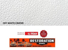 HOLDEN FX FJ UTE CRATER off white ROOF HEAD HOOD LINING (10A)