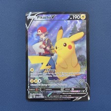 Pikachu V #TG16 Prices | Pokemon Lost Origin | Pokemon Cards