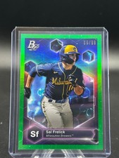 2022 Bowman Platinum Sal Frelick Precious Elements Green 69/99