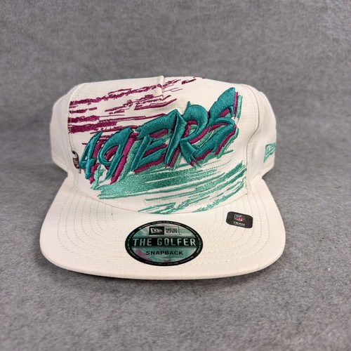 San Francisco 49ers Jazzy Golfer Snapback hat White New Era