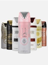 Arabian Lattafa  Perfumed Body Spray  (3 x 200ml) Luxury, Long Lasting Fragrance