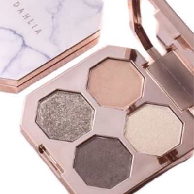 DEAR DAHLIA Dream Velvet Eyeshadow Palette Heartwarming 5.1g Vegan K-Beauty