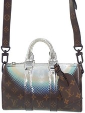 AUTH LOUIS VUITTON MONOGRAM KEEPALL BANDOULI?...