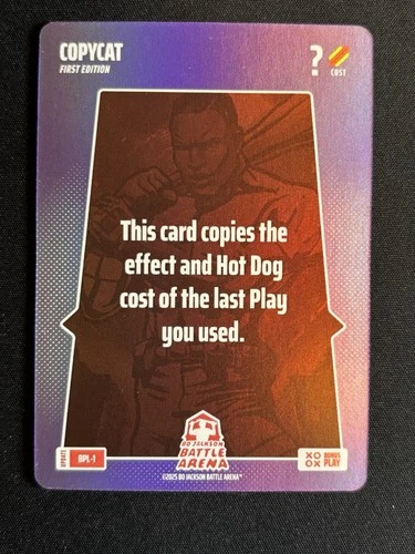 Bo Battle Arena Bonus Play 1 Copy Cat SSP Foil