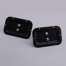 2x Jack Plates w/ NL4 Speakon 1/4" Female Jacks for PA Speakers  Cabinets