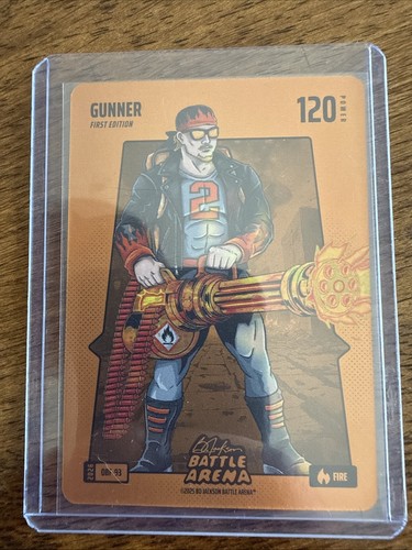 Bo Jackson Battle Arena Gunner Orange Battlefoil Fire Obf-93 Gunnar Henderson