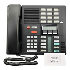 Nortel Norstar M7310 Black Corded Business Office Phone Speakerphone Desk Phone