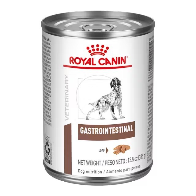3 Cans of Royal Canin Gastro-Intestinal Loaf Canned Wet Dog 