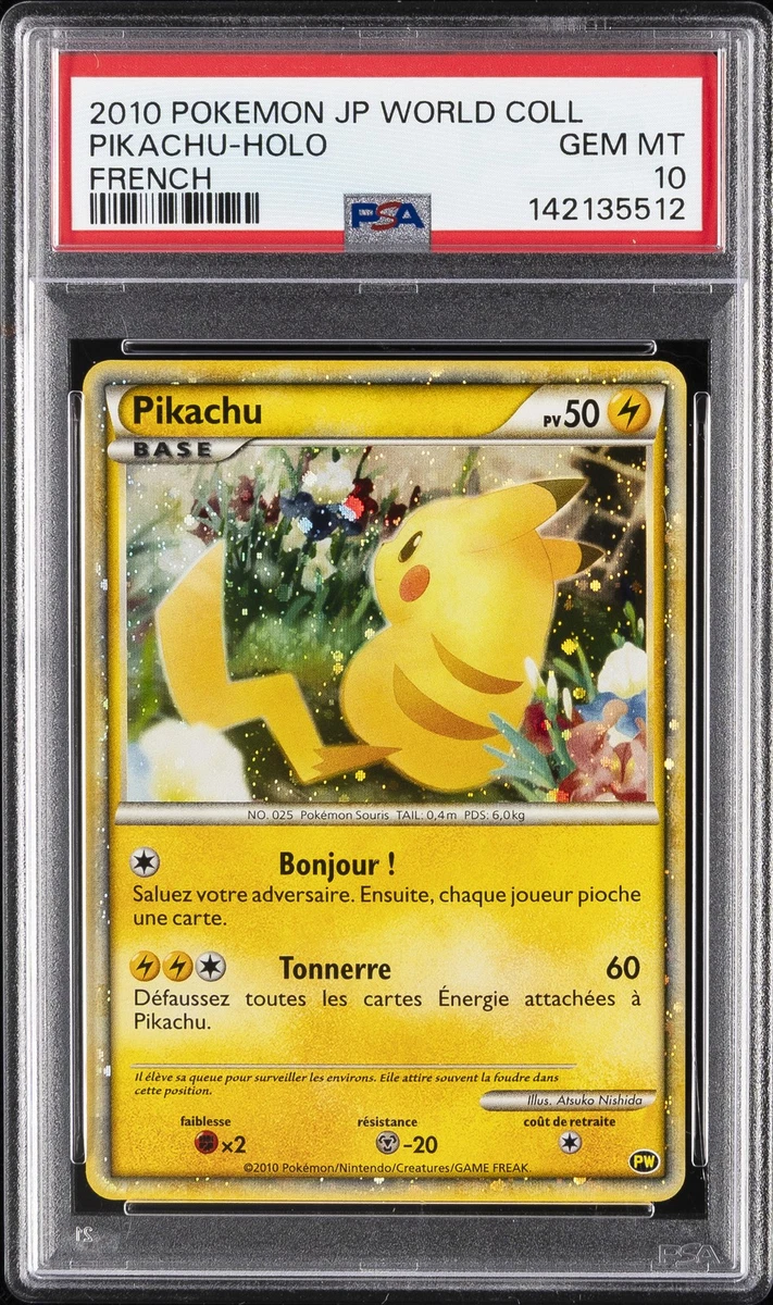Pikachu Pokémon TCG Individual Collectible Card Game Cards in