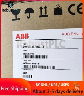1PC ABB ACS510 new original ACS510-01-012A-4 inverter Fast delivery No Keypad