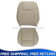 For 2005-08 2009 Ford Mustang V6 Passenger Bottom Top Leather Seat Cover Tan For 2005-08 2009 Ford Mustang V6 Passenger Bottom Top Leather Seat Cover Tan