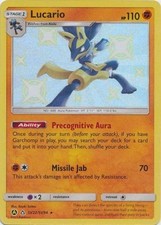 Lucario - SV22/SV94 - Shiny Holo Rare NM, English Pokemon Hidden Fates on eBay