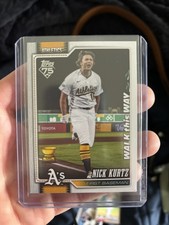 Nick Kurtz 2026 Topps Celebration Walk This Way SP Athletics #97