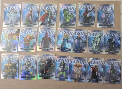 2026 Topps Chrome Marvel Comics THE BEYOND Complete Refractor Insert Set TB1-20